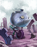 Metal truck